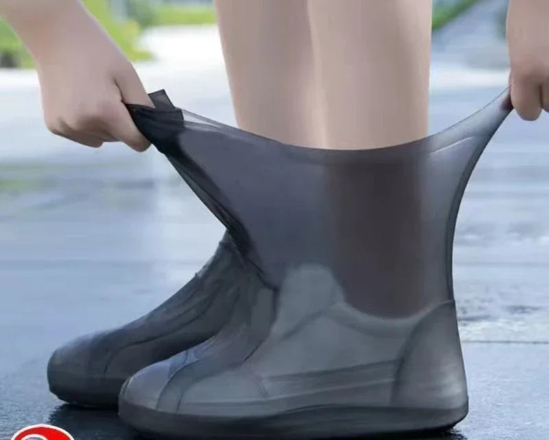 Silicone Waterproof Shoe Covers – Slip-Resistant Rain Overshoes