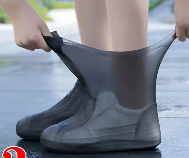 Silicone Waterproof Shoe Covers – Slip-Resistant Rain Overshoes