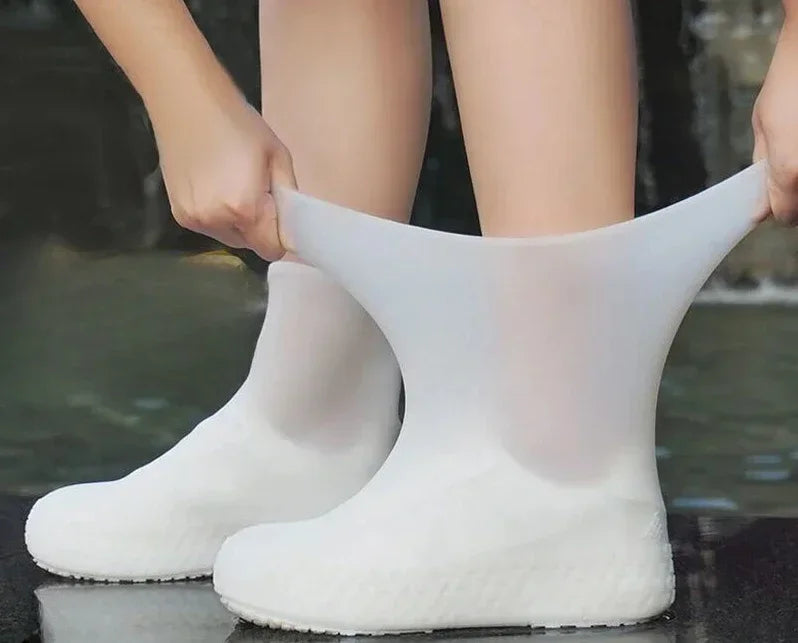 Silicone Waterproof Shoe Covers – Slip-Resistant Rain Overshoes