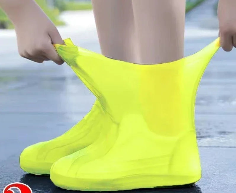Silicone Waterproof Shoe Covers – Slip-Resistant Rain Overshoes